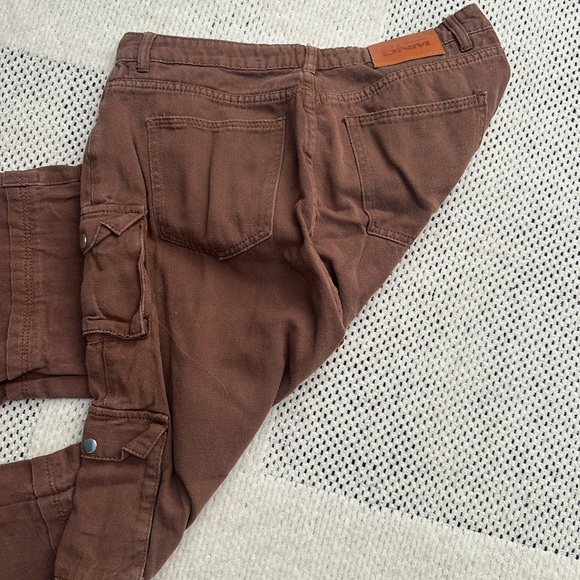 Princess Polly Brown Cargo Pants - Picture 2 of 6